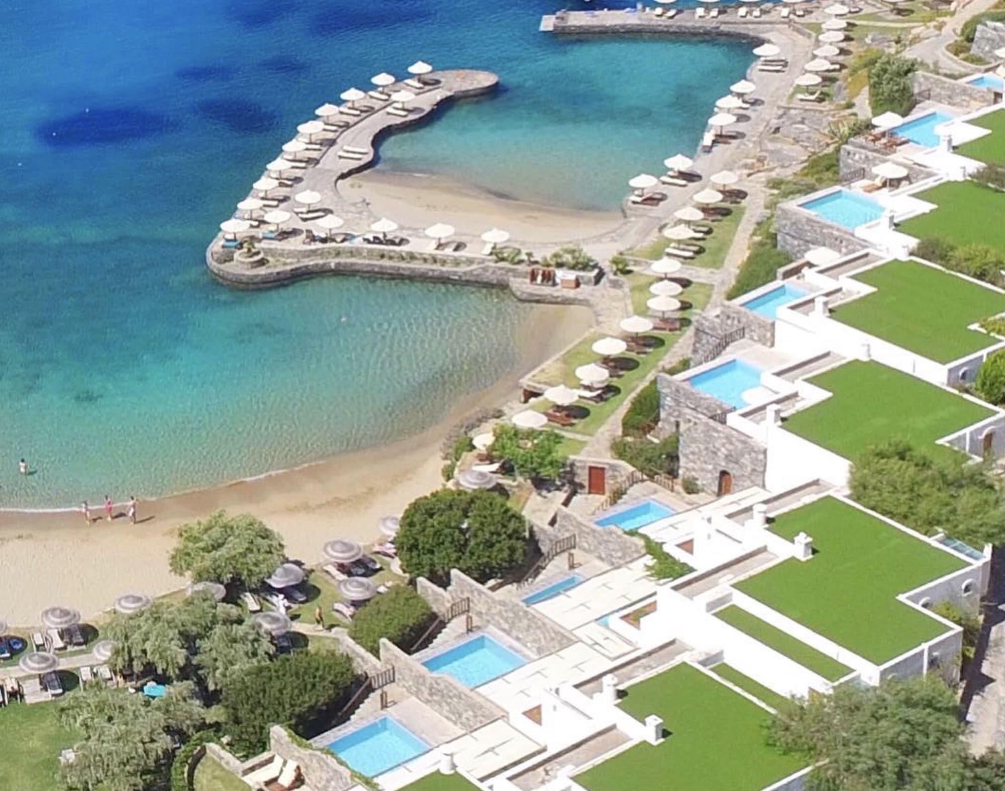 Elounda Peninsula All Suite Hotel, Six Senses Spa Bagian luar foto