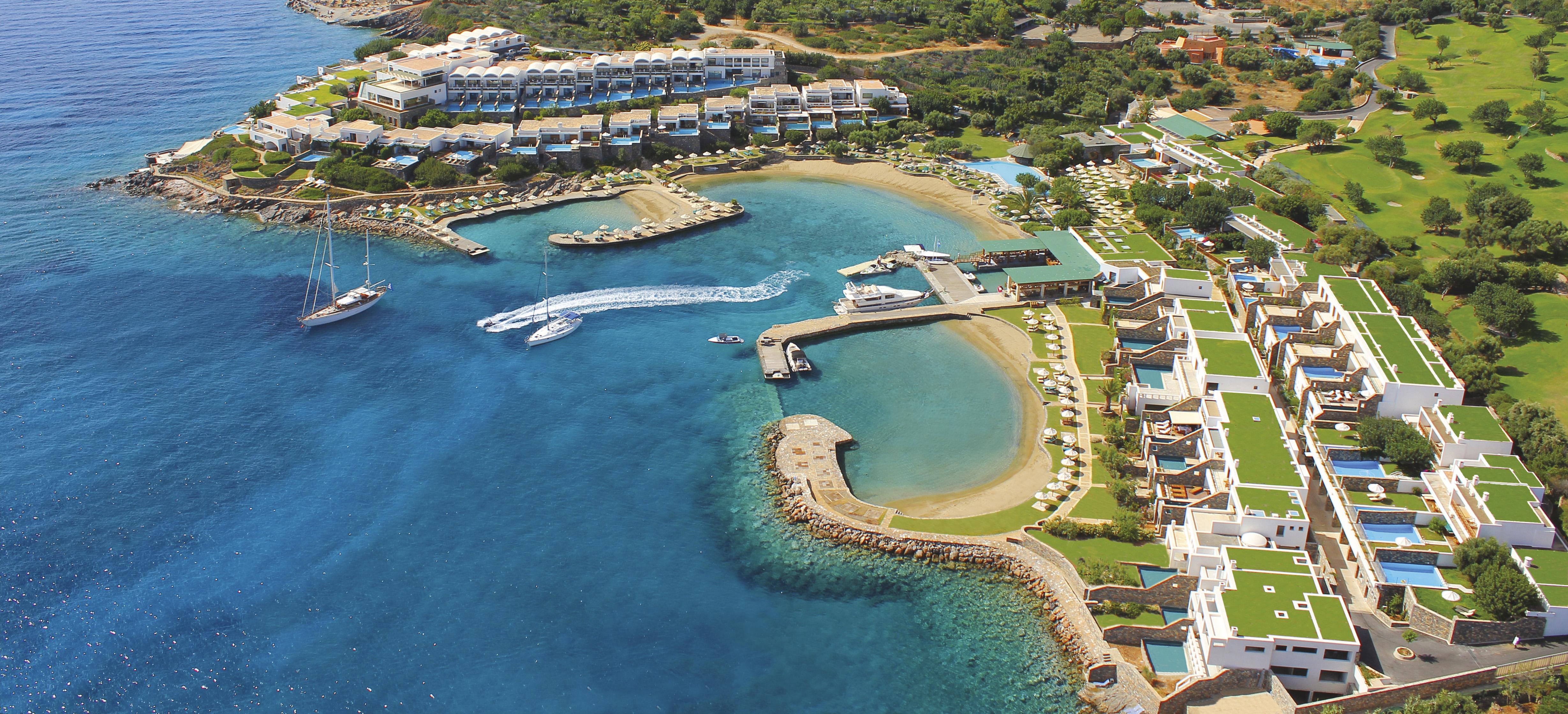 Elounda Peninsula Luxury Resort, Six Senses Spa Bagian luar foto