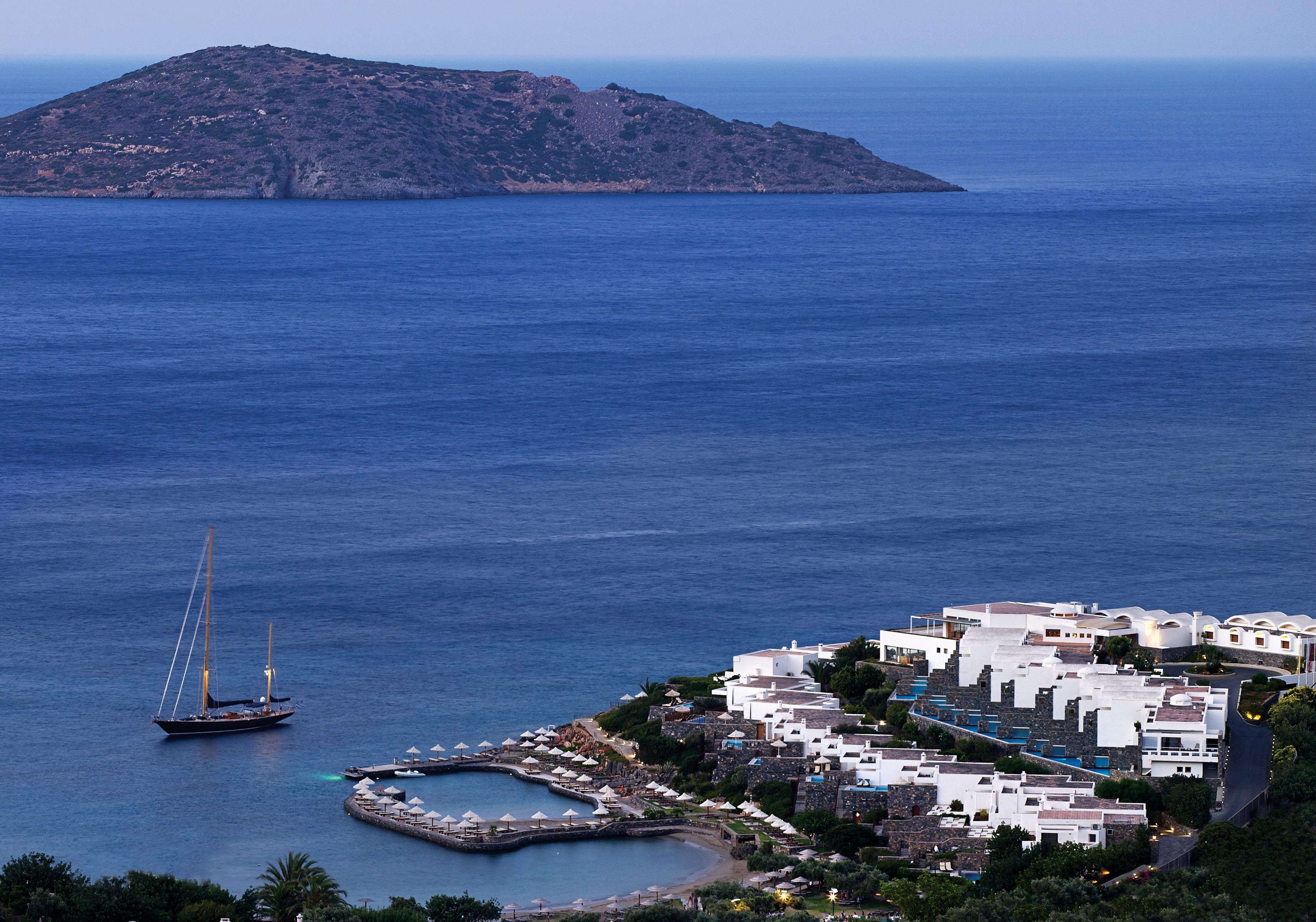 Elounda Peninsula Luxury Resort, Six Senses Spa Bagian luar foto