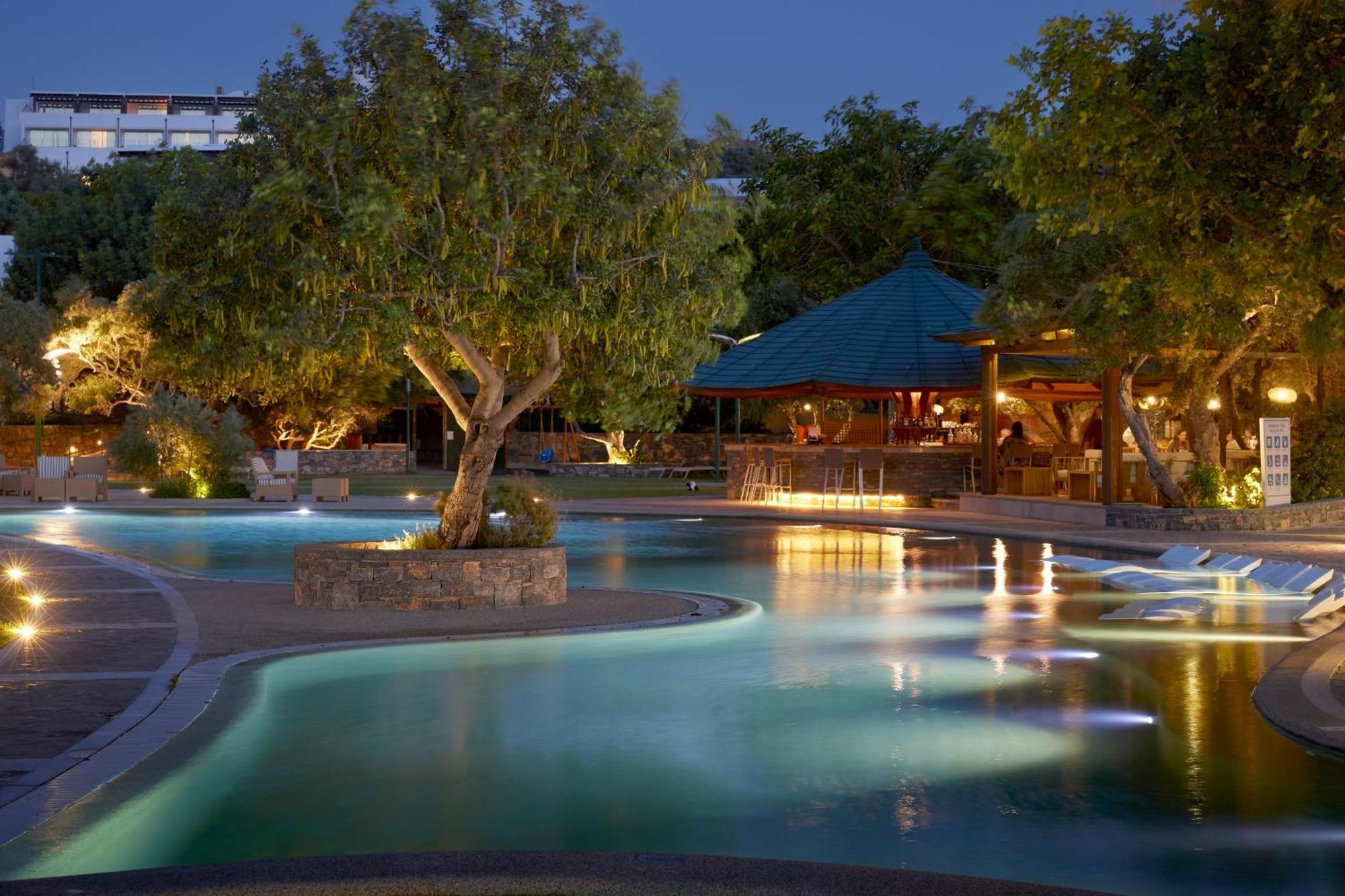 Elounda Peninsula Luxury Resort, Six Senses Spa Bagian luar foto