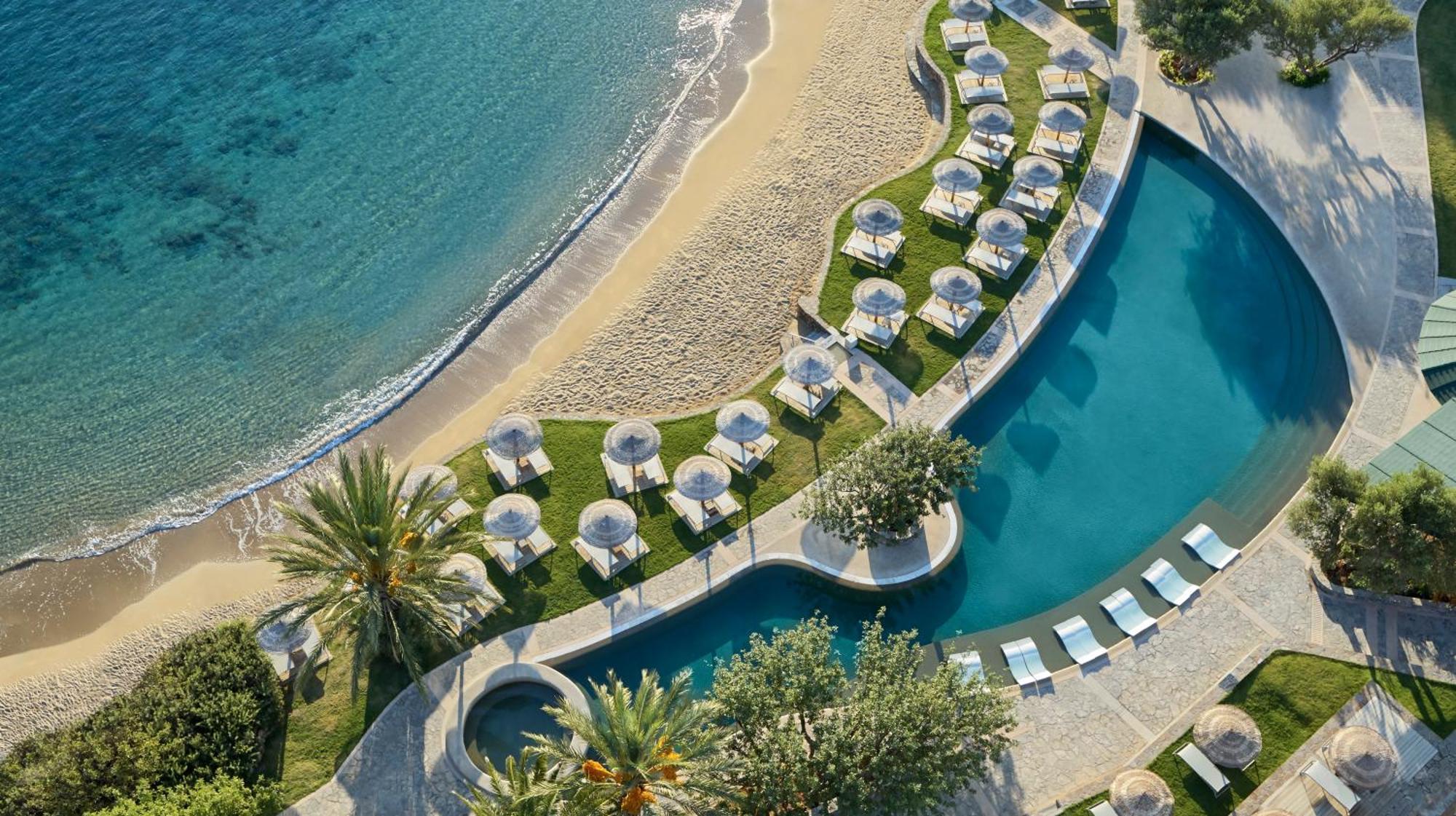 Elounda Peninsula Luxury Resort, Six Senses Spa Bagian luar foto